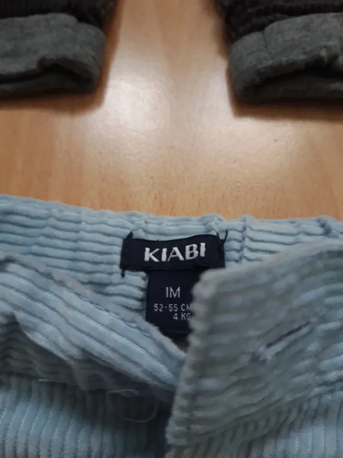 Lot de 2 pantalons velours côtelé - photo numéro 5