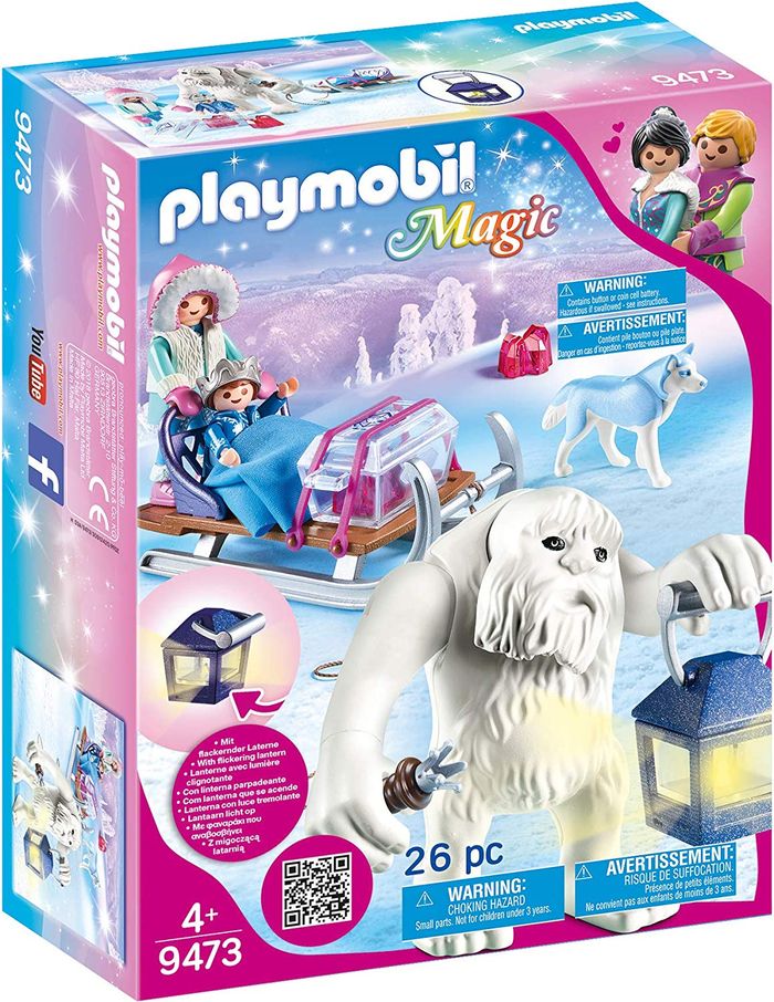 Playmobil 9473 Magic Yéti avec traineau