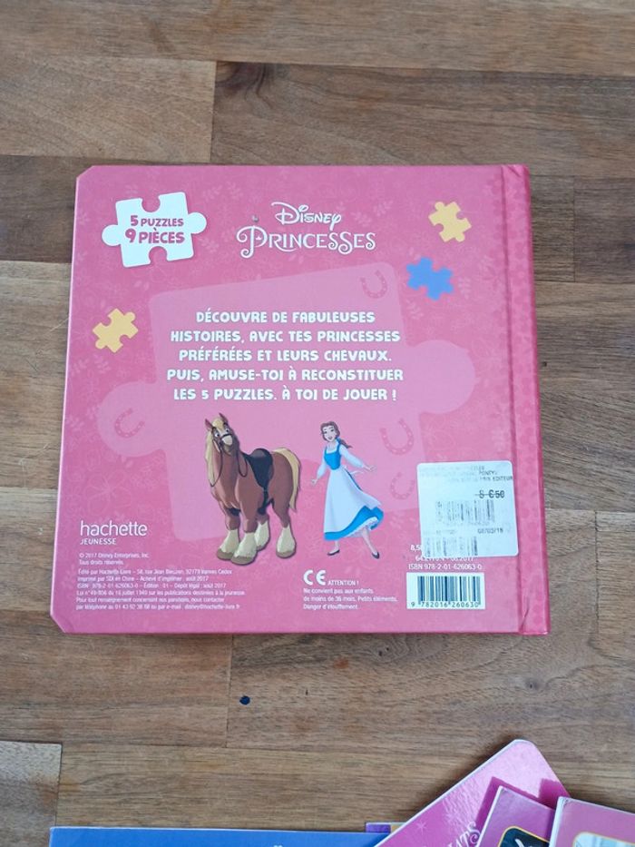 Livre puzzle princesse - photo numéro 4