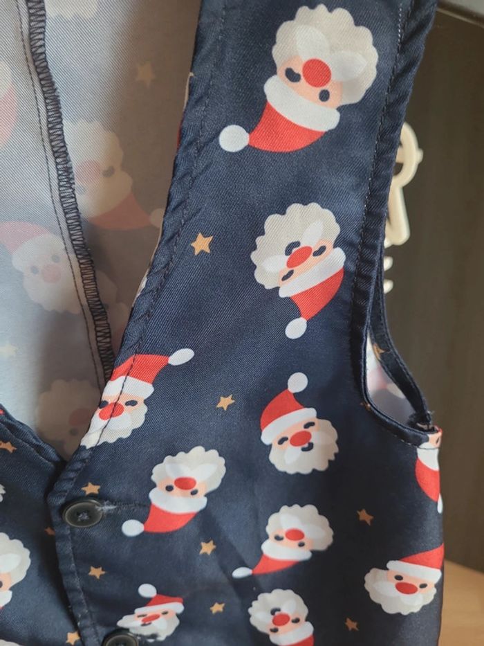 Bolero sans manche Noël 8/9 ans - photo numéro 2