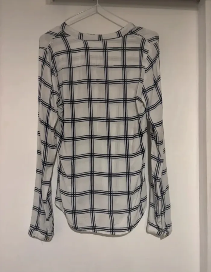 Chemise à carreaux Jennyfer taille 36-S - photo numéro 6