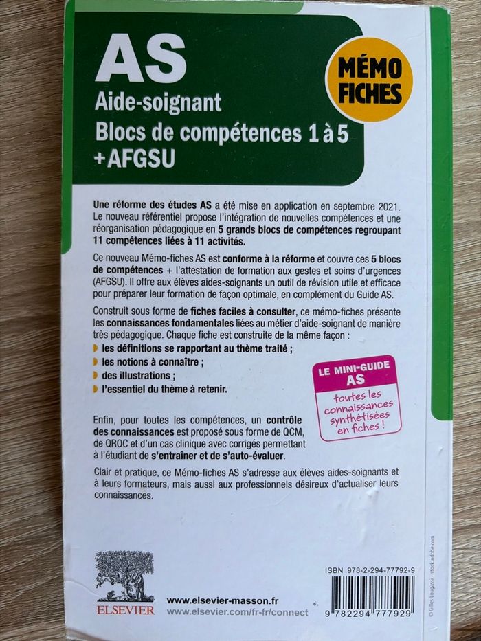 Mémo Fiche , AS, programme 2021 - photo numéro 2