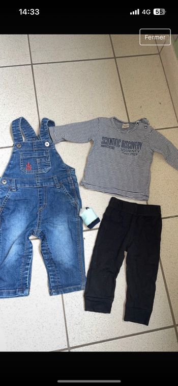 Lot vêtements garçon 6M