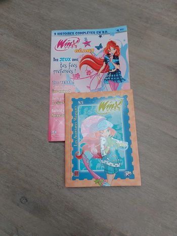 Lot livres winx