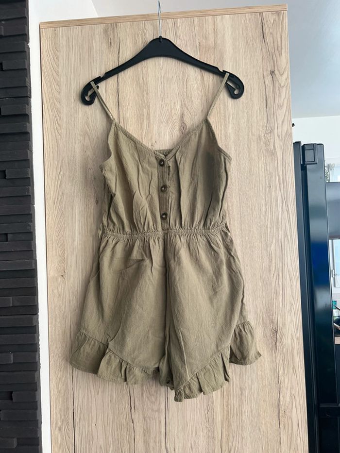 Combishort vert kaki