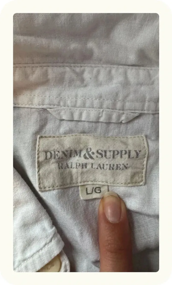 Chemise manches courtes drapeau americain homme Ralph Lauren Taille L - photo numéro 4