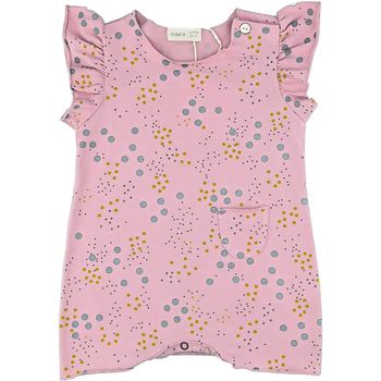 Combinaison courte 12-18 mois en coton bio Bean's Barcelona