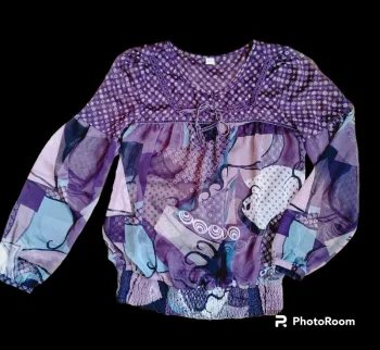 Jolie blouse violette 💜