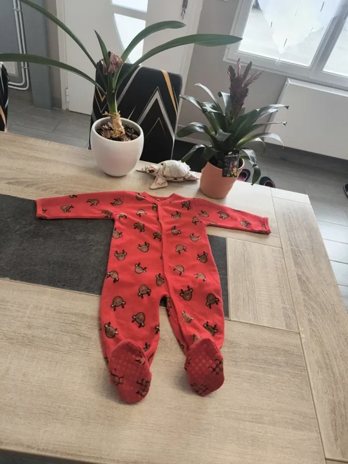 Pyjama polaire Rennes garçon 12 mois 80cm Zeeman
