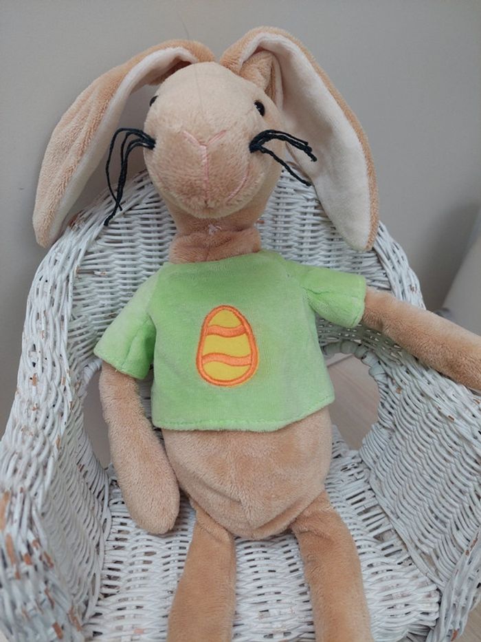 Egmont toys - peluche lièvre lapin - photo numéro 2