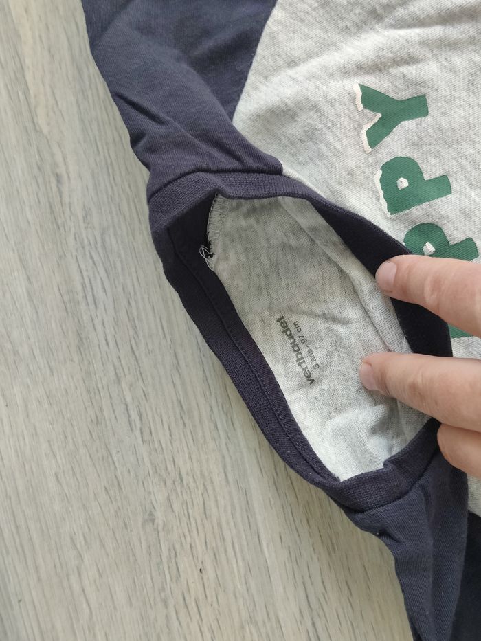 Pyjama 2 pièces de Noël Vertbaudet Taille 3 ans - photo numéro 4