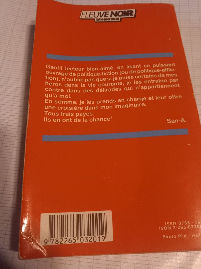 San Antonio, après vous s'il en reste monsieur le président - photo numéro 3