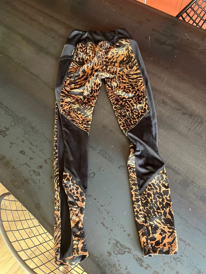 Legging de sport Domyos motifs léopard et crocodile - photo numéro 3