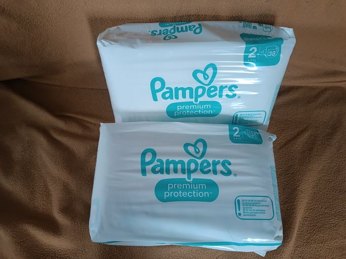 Lot couches T2  Pampers