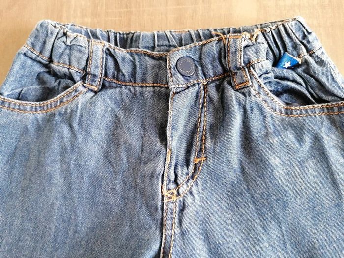 Ensemble T Shirt manches longues/ jean doublé 3 mois - photo numéro 6