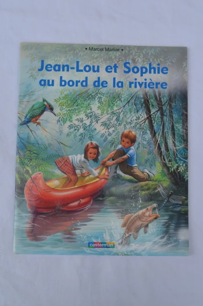 Marcel Marlier - Jean-Lou et Sophie au bord de la rivière - photo numéro 2
