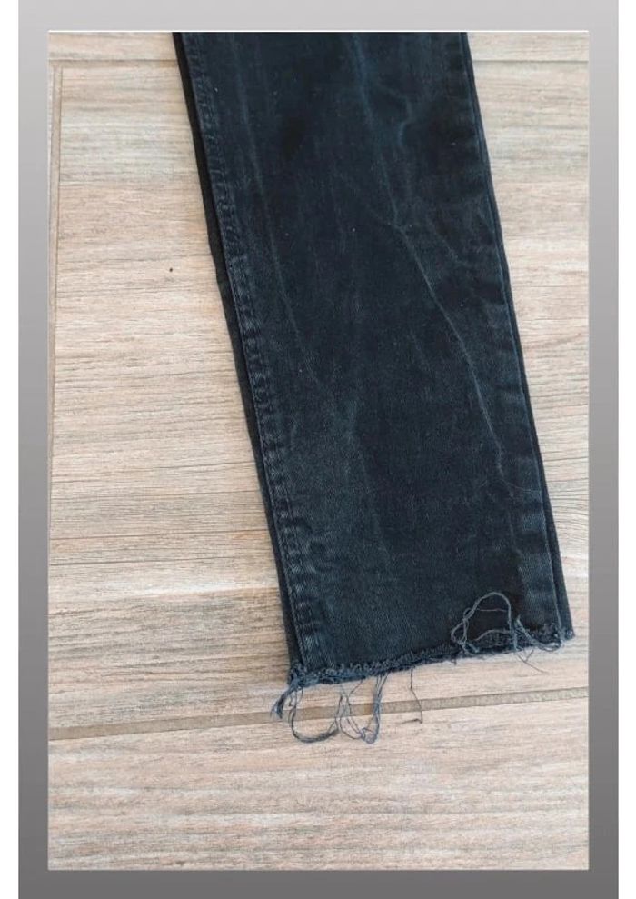 Jeans mango taille 34 noir - photo numéro 3