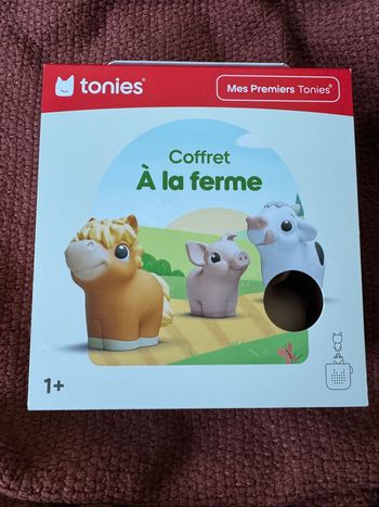 Coffret Tonies à la ferme et les vehicules