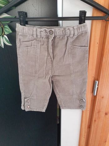 Bermuda fille 12 mois - Obaibi