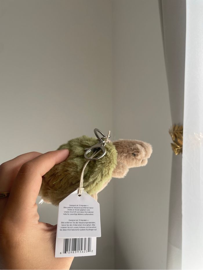 Porte clefs en peluche Timmy la tortue 🐢 - photo numéro 4