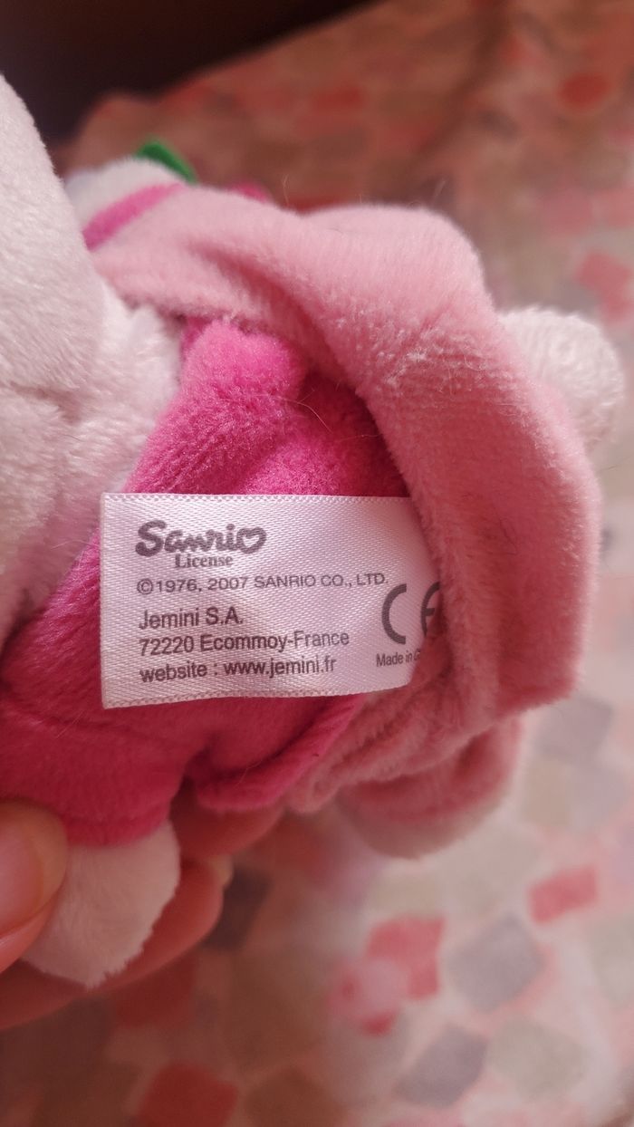 Peluche Doudou Hello Kitty Rose Bouquet De Fleurs - photo numéro 10