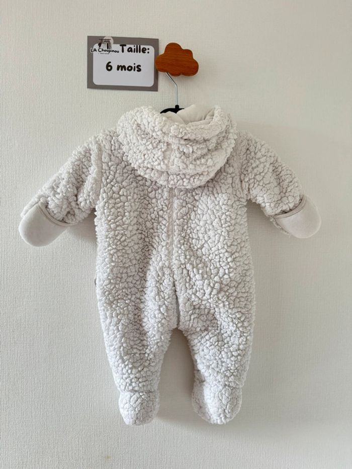 Combinaison pilote moumoute - taille 6 mois 🌼 - photo numéro 3