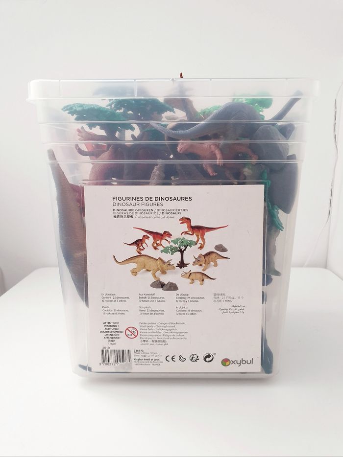 Oxybul - Grand baril de figurines de dinosaures - photo numéro 3