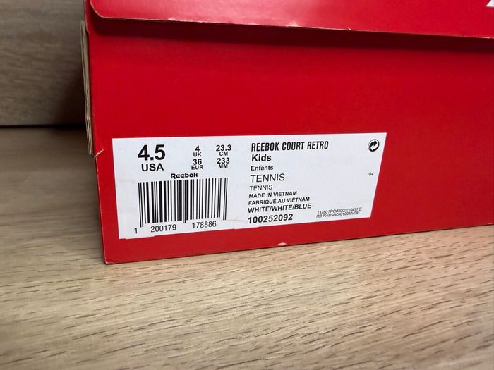 Chaussure Reebok taille 36 - photo numéro 6