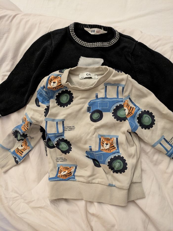 Lot de deux pull