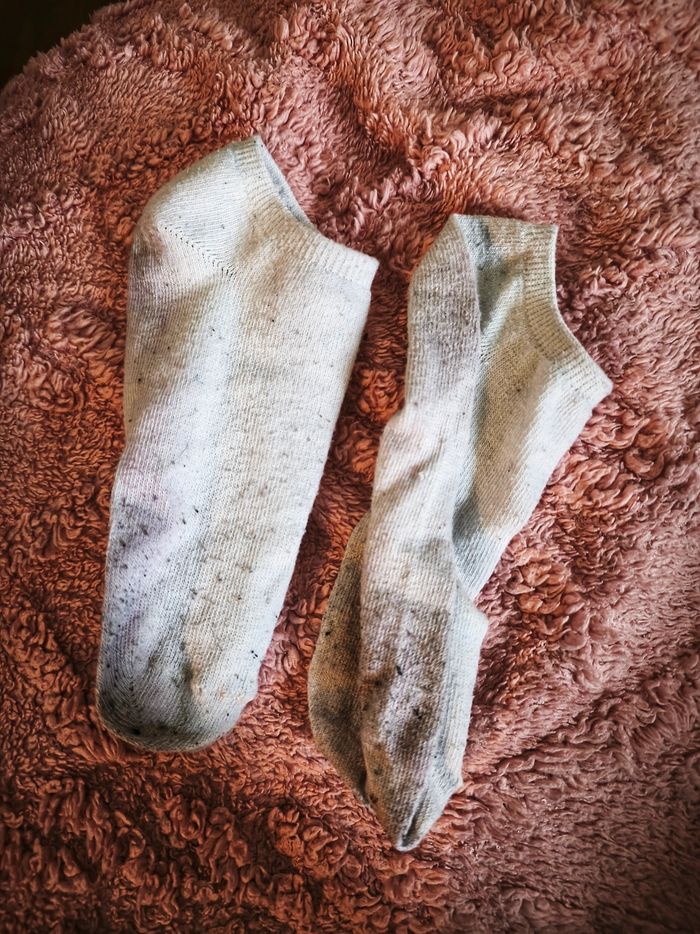 Chaussettes portées