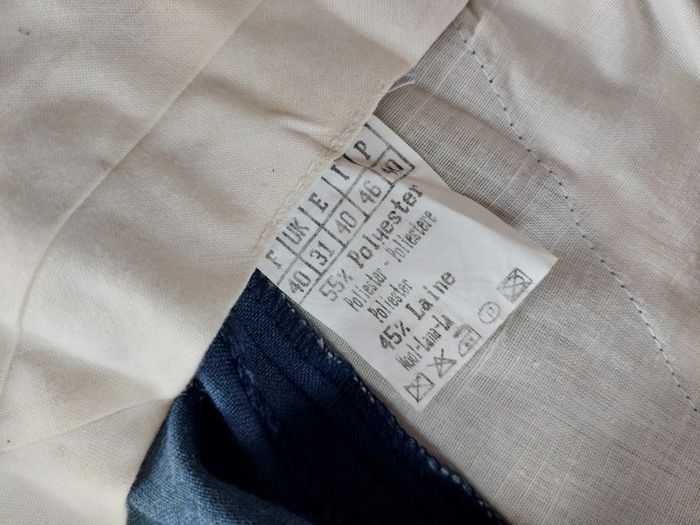 Ensemble costume deux pièces veste 48 pantalon 40 - photo numéro 4