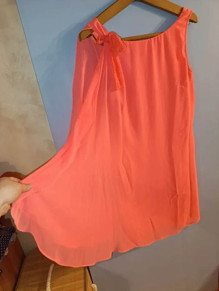 Robe drapée Naf Naf taille L soit 42 - photo numéro 4