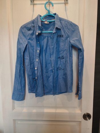 Chemise manches longues