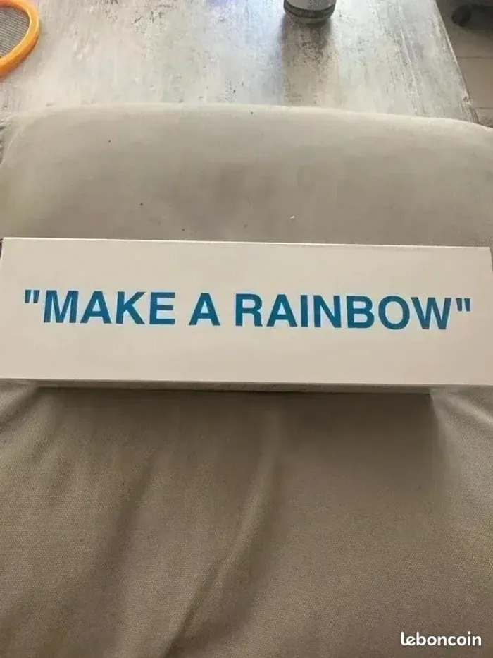 Gourde bleue claire evian x Soma by Virgil Abloh (50cL) - photo numéro 3