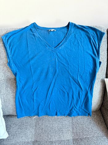TEE shirt femme bleu cyrillus