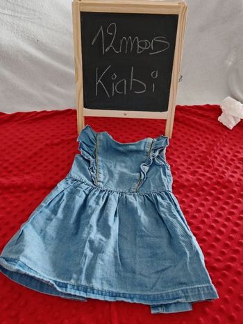 Robe jeans 12 mois