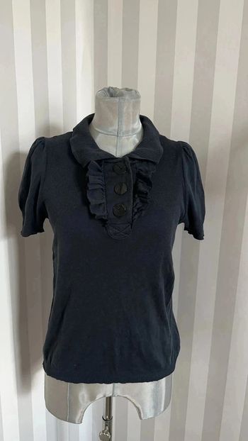 Polo Ikks noir T:44 (petit )