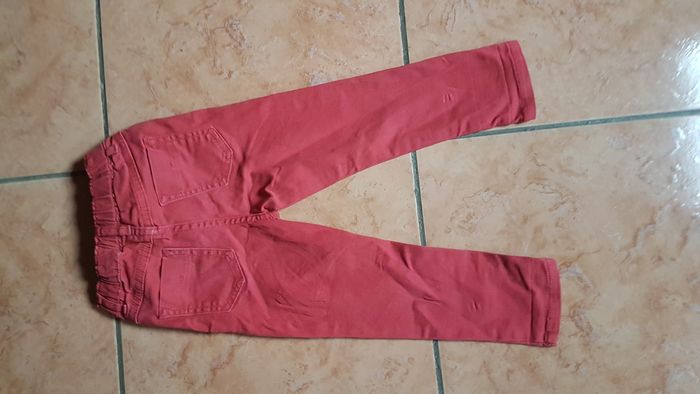 Jeans skinny fille 3 ans pêche In extenso - photo numéro 5