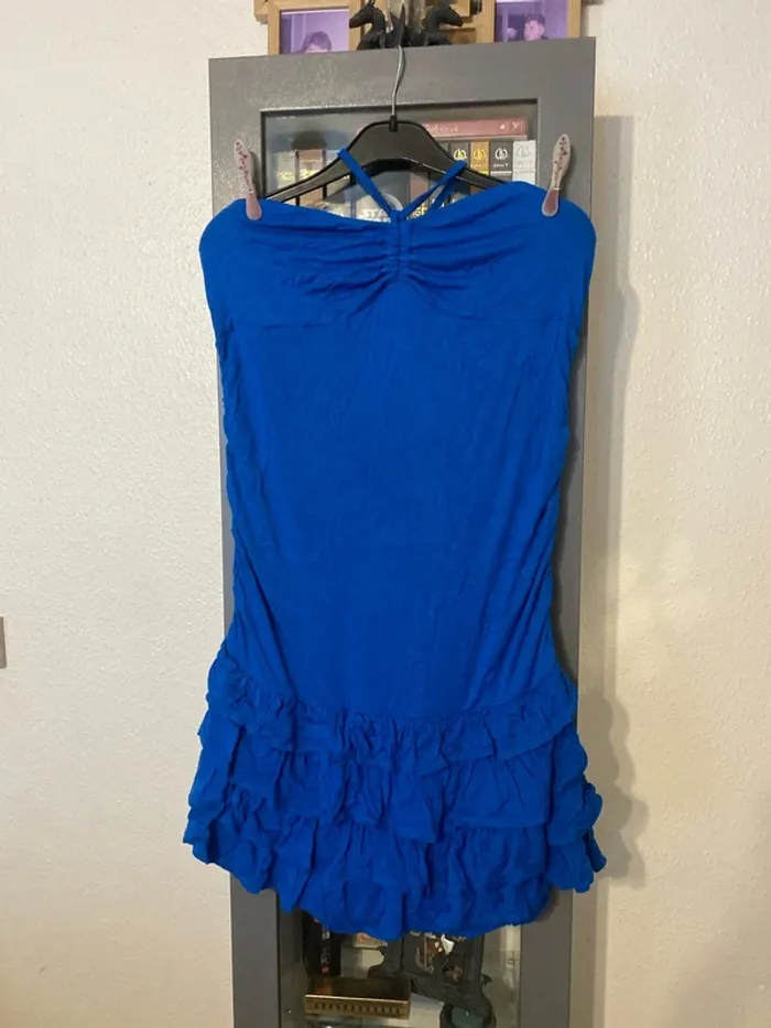 superbe robe dos nu bleu KIABI taille xxl