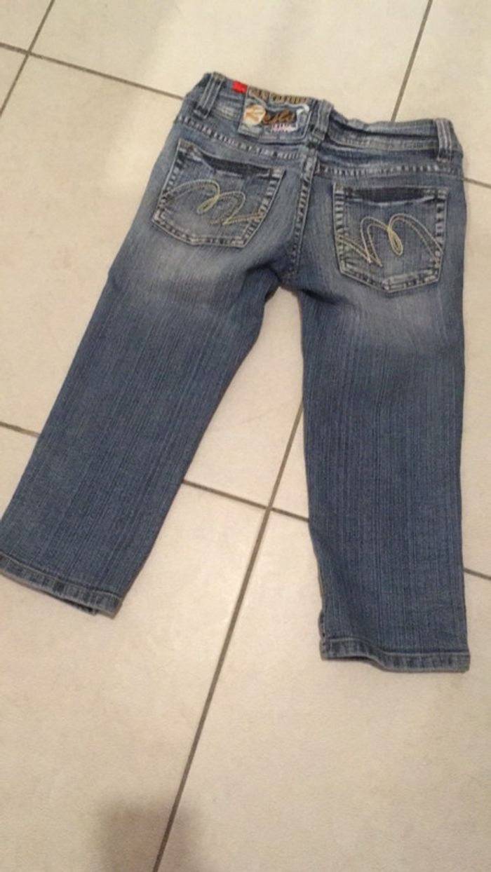 Pantacourt jeans - photo numéro 3