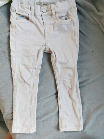 Jean blanc cassé