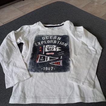 Tee shirt manches longues 4 ans
