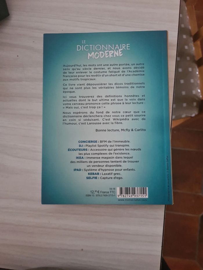 Dictionnaire mc fly et carlito - photo numéro 2