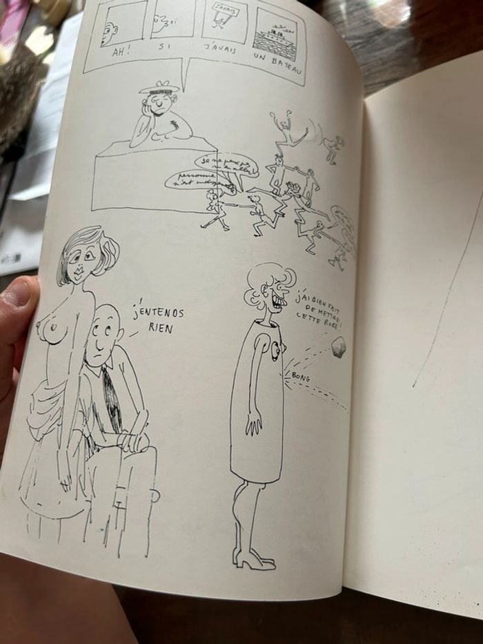 Livre - bizarre 42 - carnet de croquis wolinski 1965 1966 - la vue - photo numéro 7