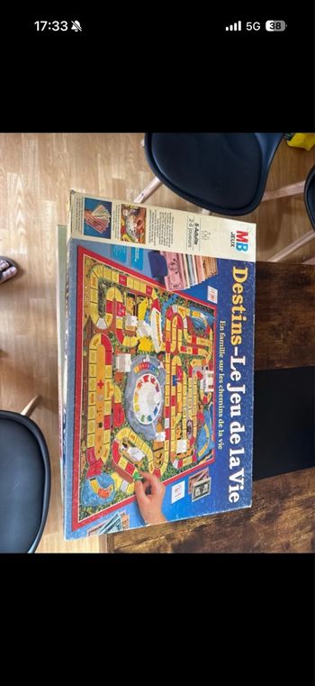 Jeu de société destins de la vie 