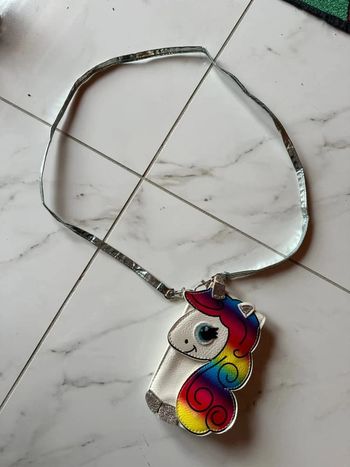 Pochette licorne portable