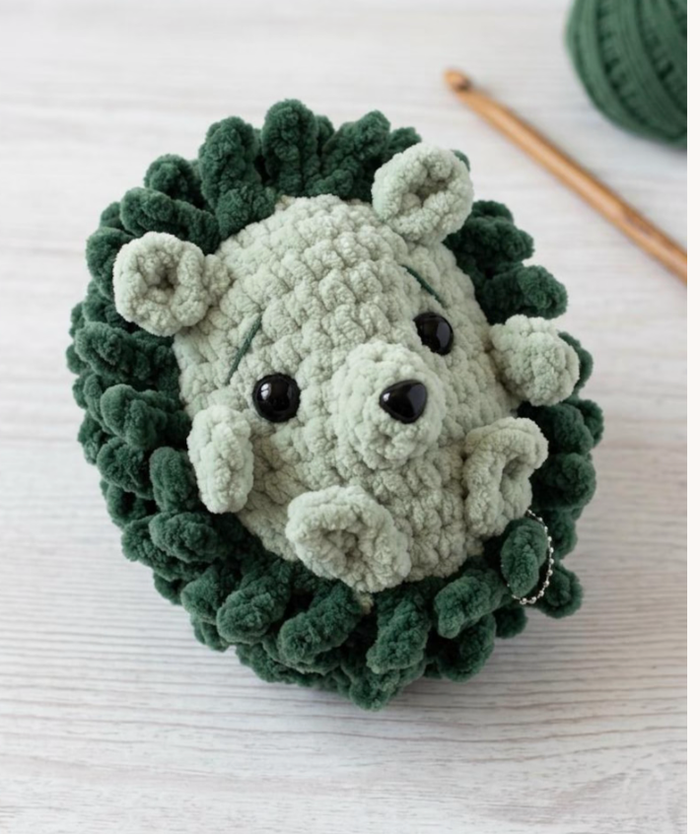 🦔✨ Adorable Peluche Hérisson – Fait main avec amour ✨🦔 - photo numéro 3