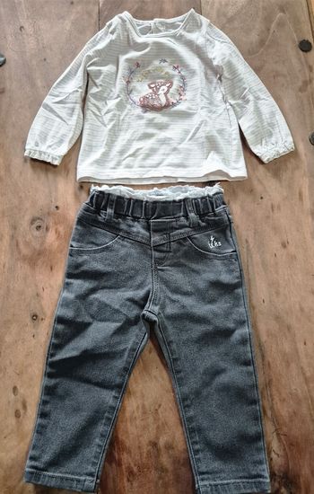 Ensemble blouse+ jean