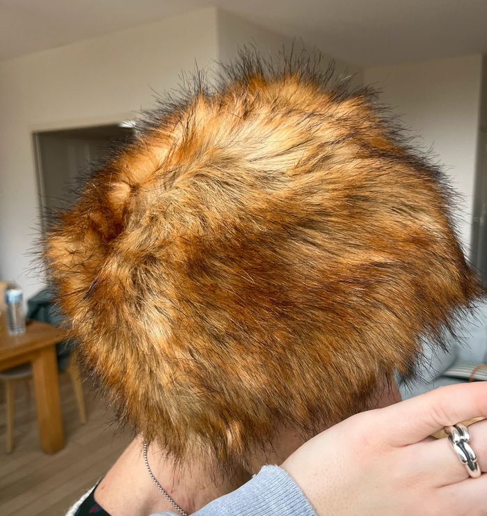 Chapeau hiver fausse fourrure vintage - photo numéro 9