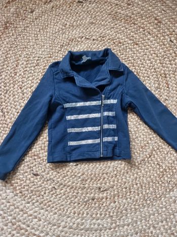 Veste zippé miniman 4 ans